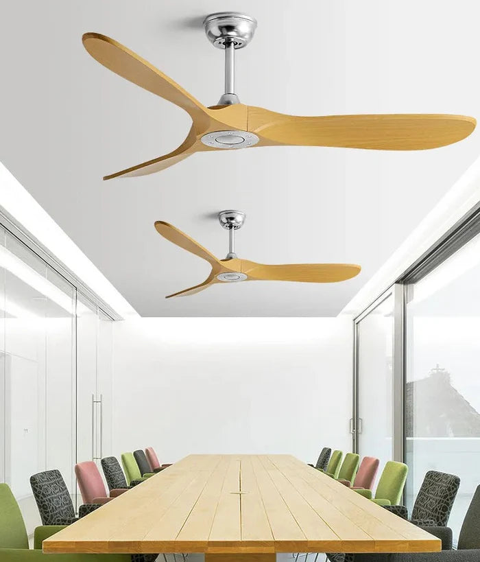 Ventilador de teto moderno Estilo Industrial com controle remoto - ZenithBreeze® UrbanWind