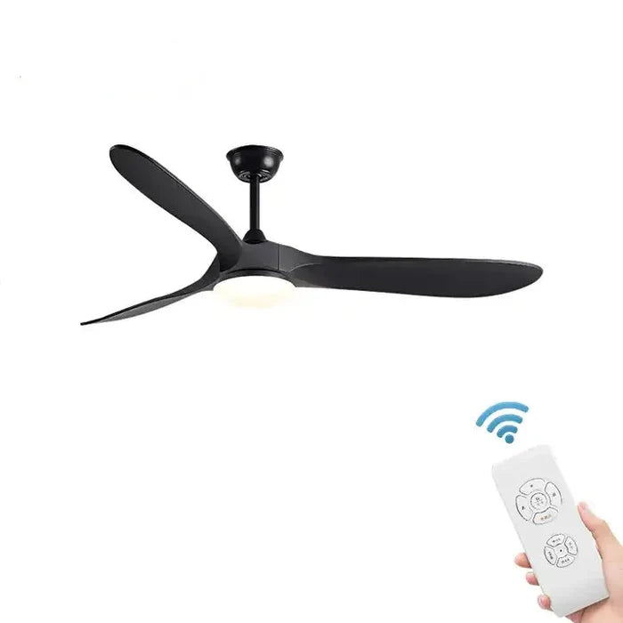 Ventilador de teto moderno Estilo Industrial com controle remoto - ZenithBreeze® UrbanWind