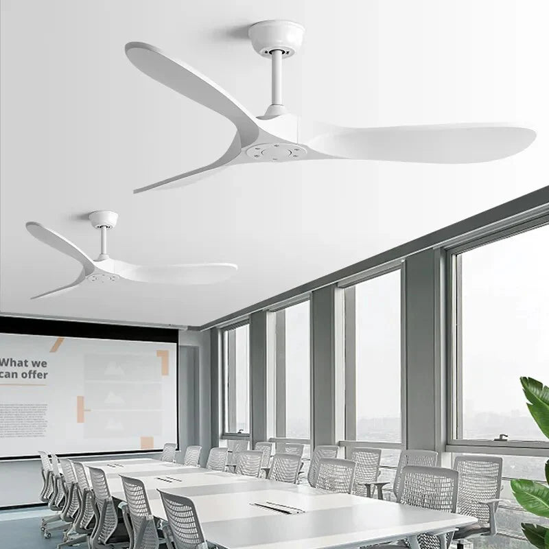 Ventilador de teto moderno Estilo Industrial com controle remoto - ZenithBreeze® UrbanWind