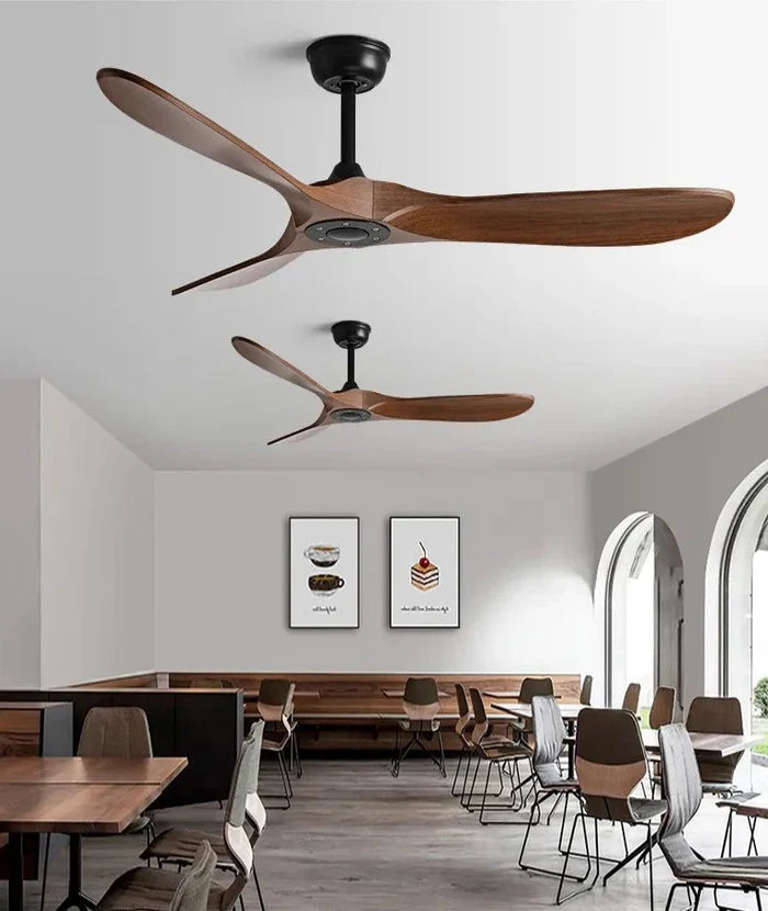 Ventilador de teto moderno Estilo Industrial com controle remoto - ZenithBreeze® UrbanWind