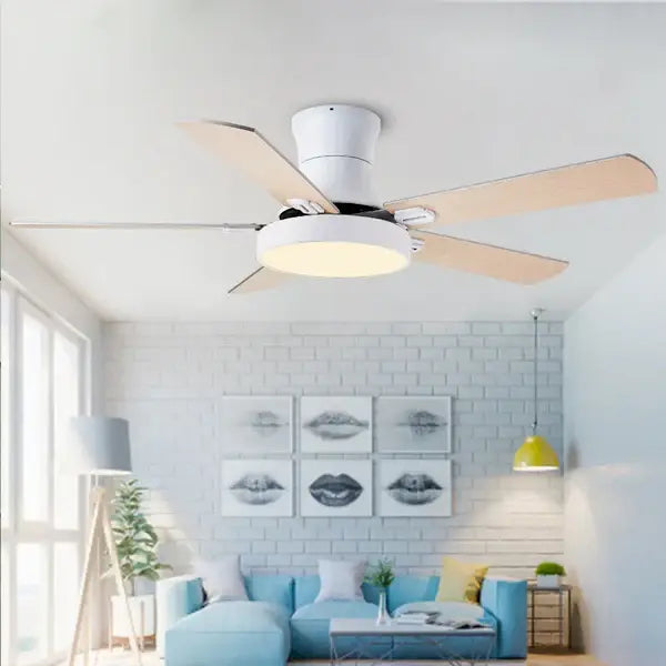 Ventilador de teto moderno com Luminária - ZenithBreeze® Street M1