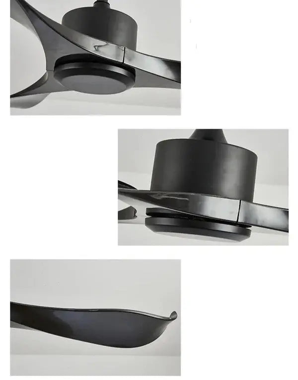 Ventilador de teto moderno Estilo Industrial com controle remoto - ZenithBreeze® UrbanWind Elite Edition