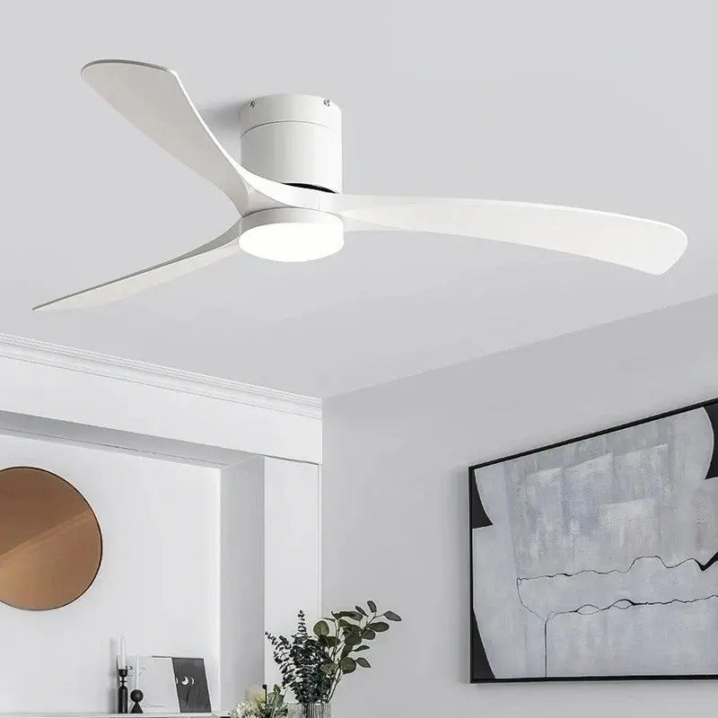 Ventilador de teto moderno com Iluminação e Controle Remoto - ZenithBreeze® X2